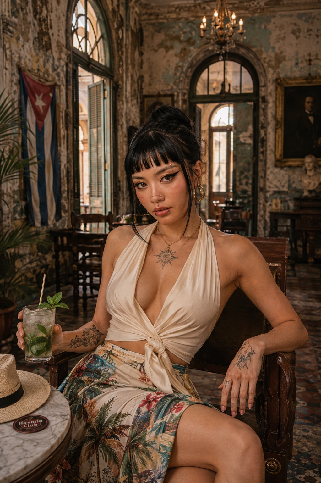 ARAMA in a historic Havana interior