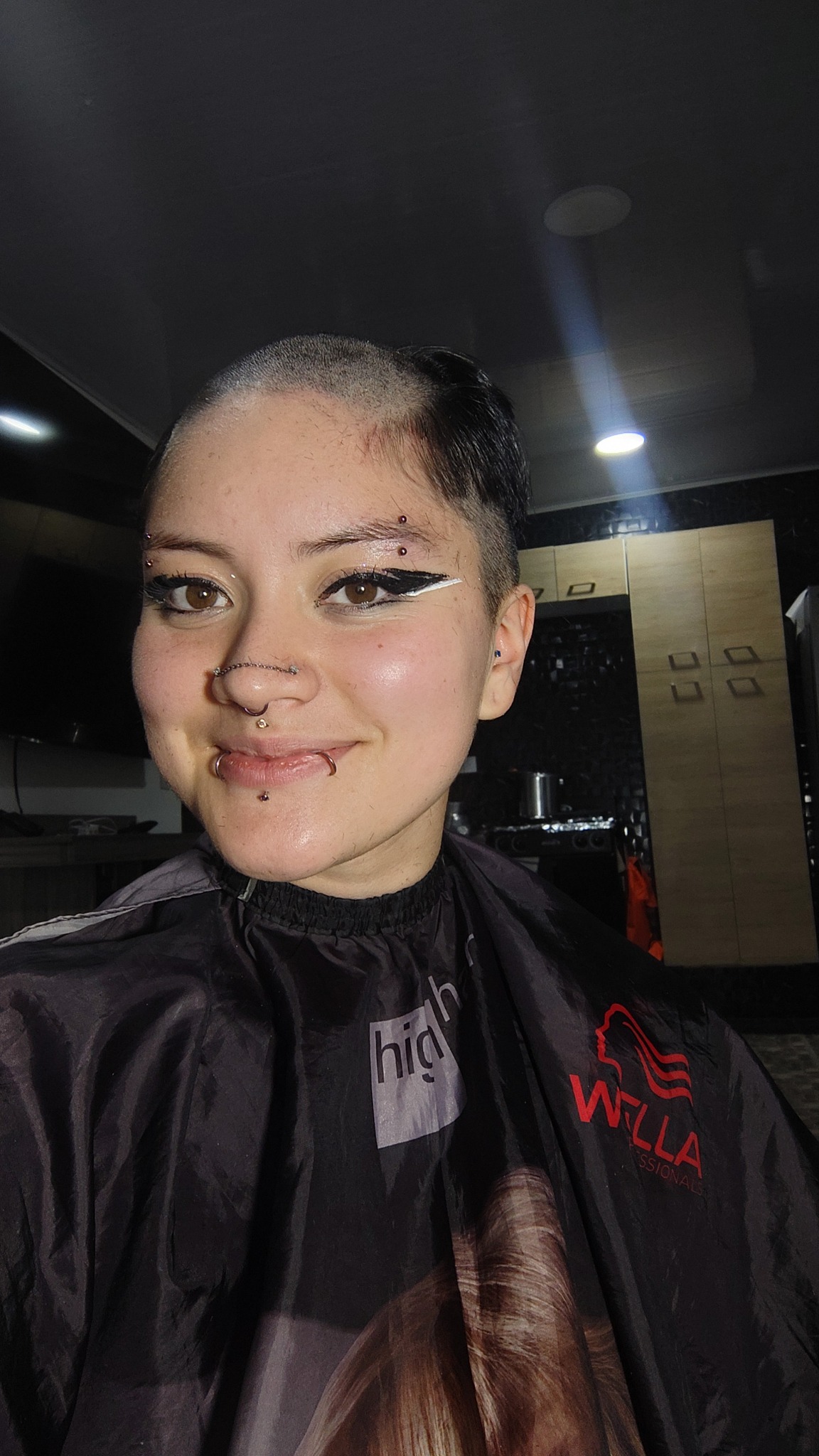 Another moment from Amara's haircut